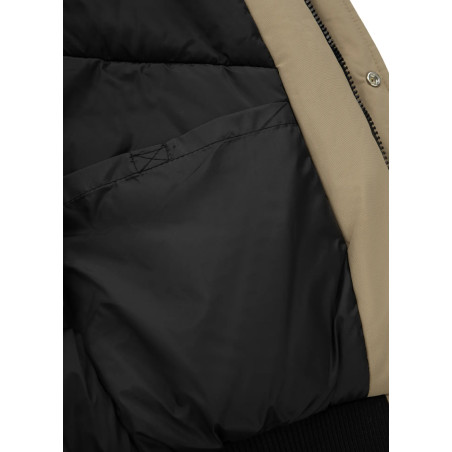 Pitbull West Coast Men's Winter Jacket FIRETHORN - Sand