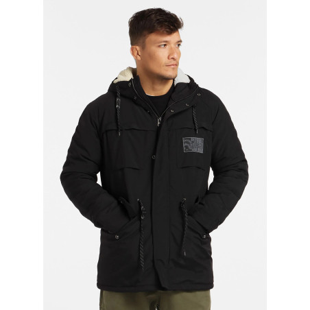 Pitbull West Coast Men's Winter Jacket GUNNER - black