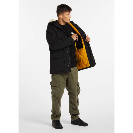 Pitbull West Coast Men's Winter Jacket GUNNER - black