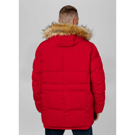 West Coast Herren Winterjacke FOREST - rot