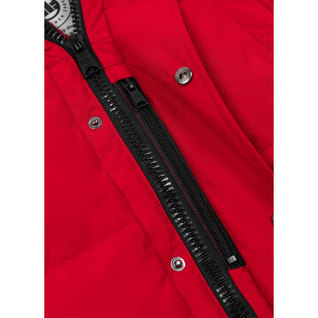 West Coast Herren Winterjacke FOREST - rot