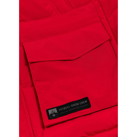 West Coast Herren Winterjacke FOREST - rot