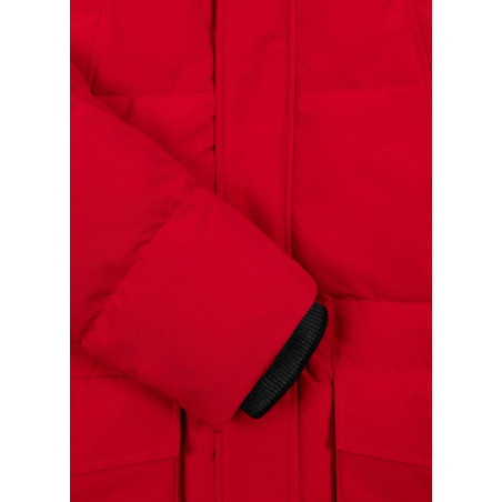 West Coast Herren Winterjacke FOREST - rot