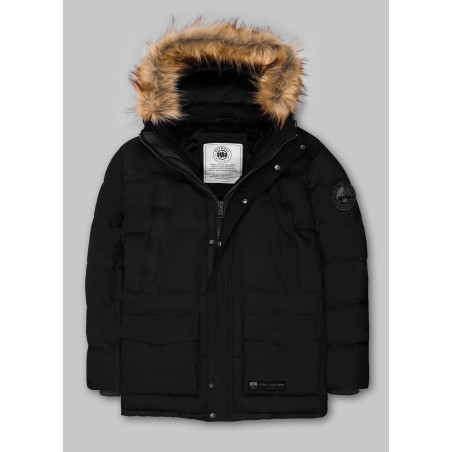 West Coast Men's Winter Jacket FOREST - black