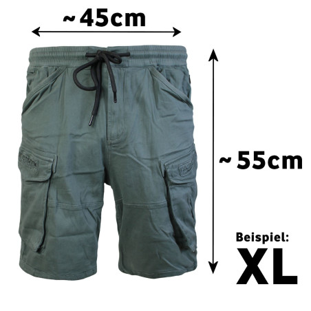 Yakuza Pánské Kraťasy - 3653 dark olive