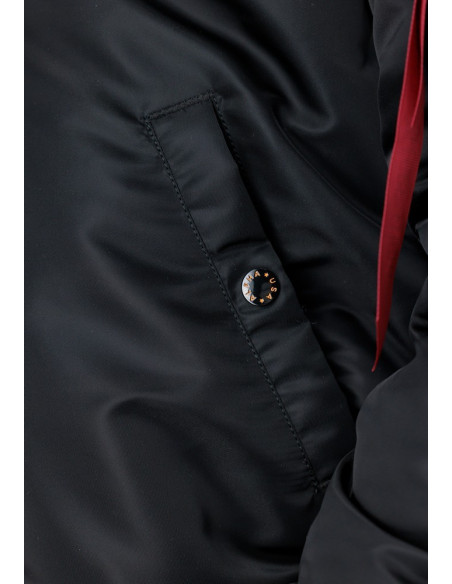 Alpha Industries Jacke MA-1 VF Hood Dark Side - Black
