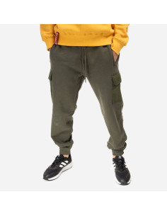 Alpha Industries Pánske Nohavice  Nylon Cargo Jogger - Dark Olive