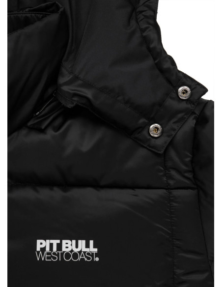 Pitbull Weast Coast Pánska Zimná Bunda WALPEN - čierna