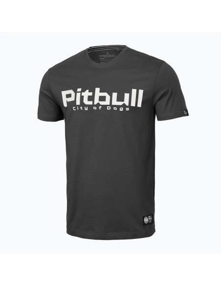 Pitbull Weast Coast Pánske Tričko CITY OF - šeda