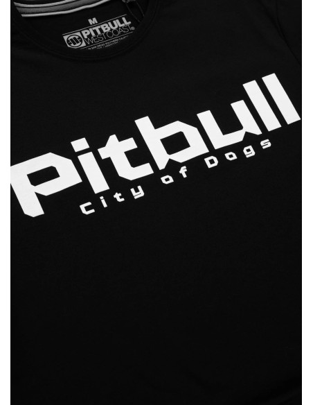 Pitbull Weast Coast Pánske Tričko CITY OF DOGS - čierna