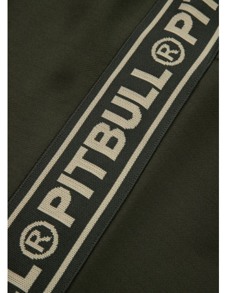Pitbull West Coast Pánske Tepláky TAPE LOGO - Green